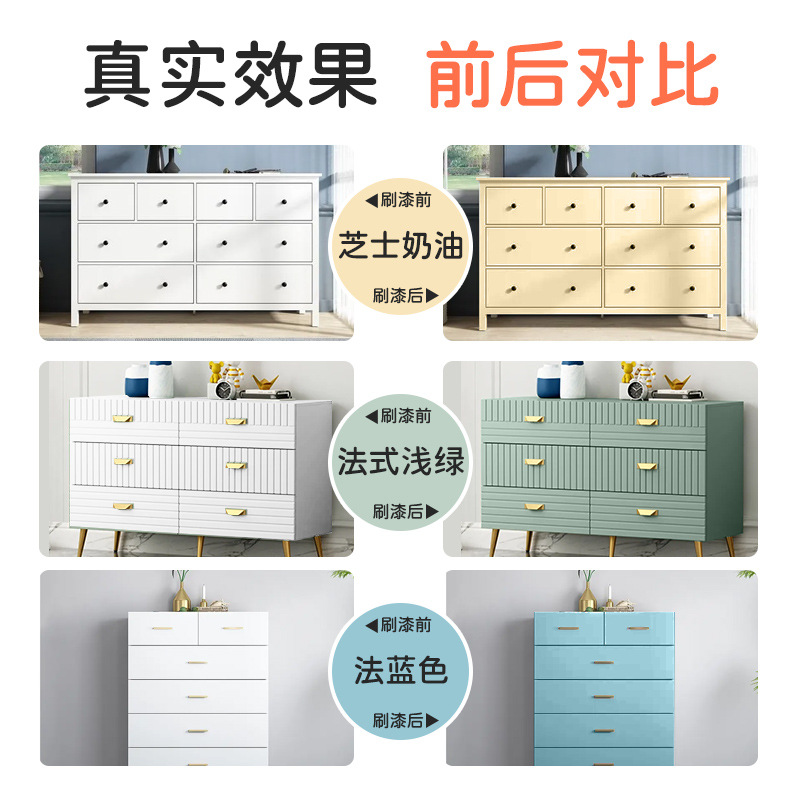 Pintura de madera acuosa puertas antiguas renovación de puertas de madera pintura de cambio de color auto-brillado muebles de cambio de color renovación de pintura de renovación de madera de color
