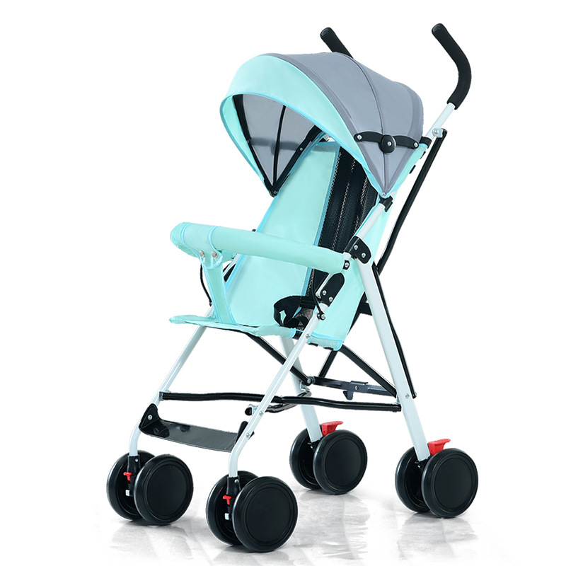 Caminillo de bebé plegable ligero solo se puede sentar Caminillo de bebé multifuncional para salir Caminillo de bebé fácil para niños