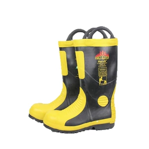 Harvik 9687L Fire Boots CE Сертифицированные пожарные ботинки Harvik Fire Fighting Boots (9687L)