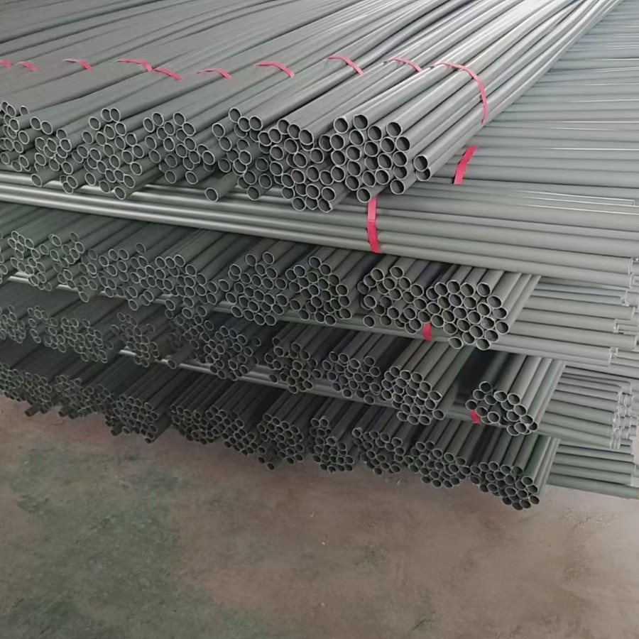 pvc穿筋管 黑色工地用穿线管 建筑施工用18穿墙管 可拆预埋管批发