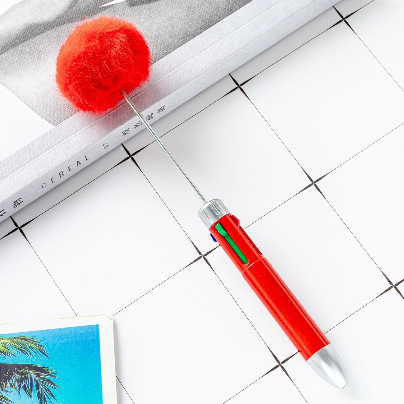 High quality rollerball pen for students, multicoloured ballpoint pen, DIY