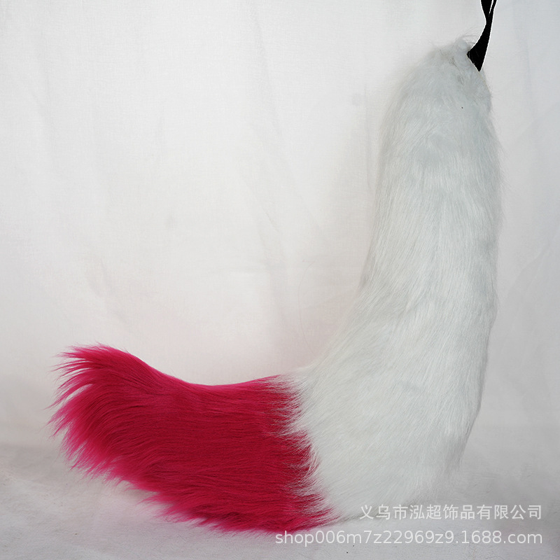 大きいサイズの手は獣の耳の獣の尾のぬいぐるみのコスプレのアクセサリの道具のキツネの尾の狼の尾のアクセサリを作ります。|undefined