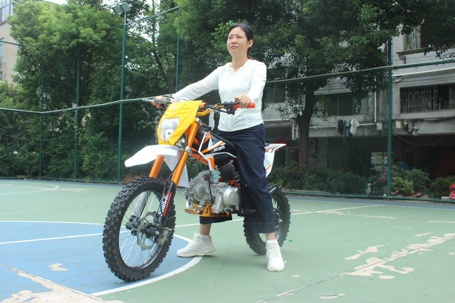 125Cc Off-Road Motorcycle Two-Wheel All-Terrain Adult High-Speed Off-Road Motorcycle Fuel Vehicle