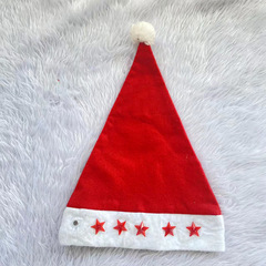 Star Christmas Hat with Light Flash Christmas Santa Hat Christmas Hat Decoration Glowing Christmas Hat