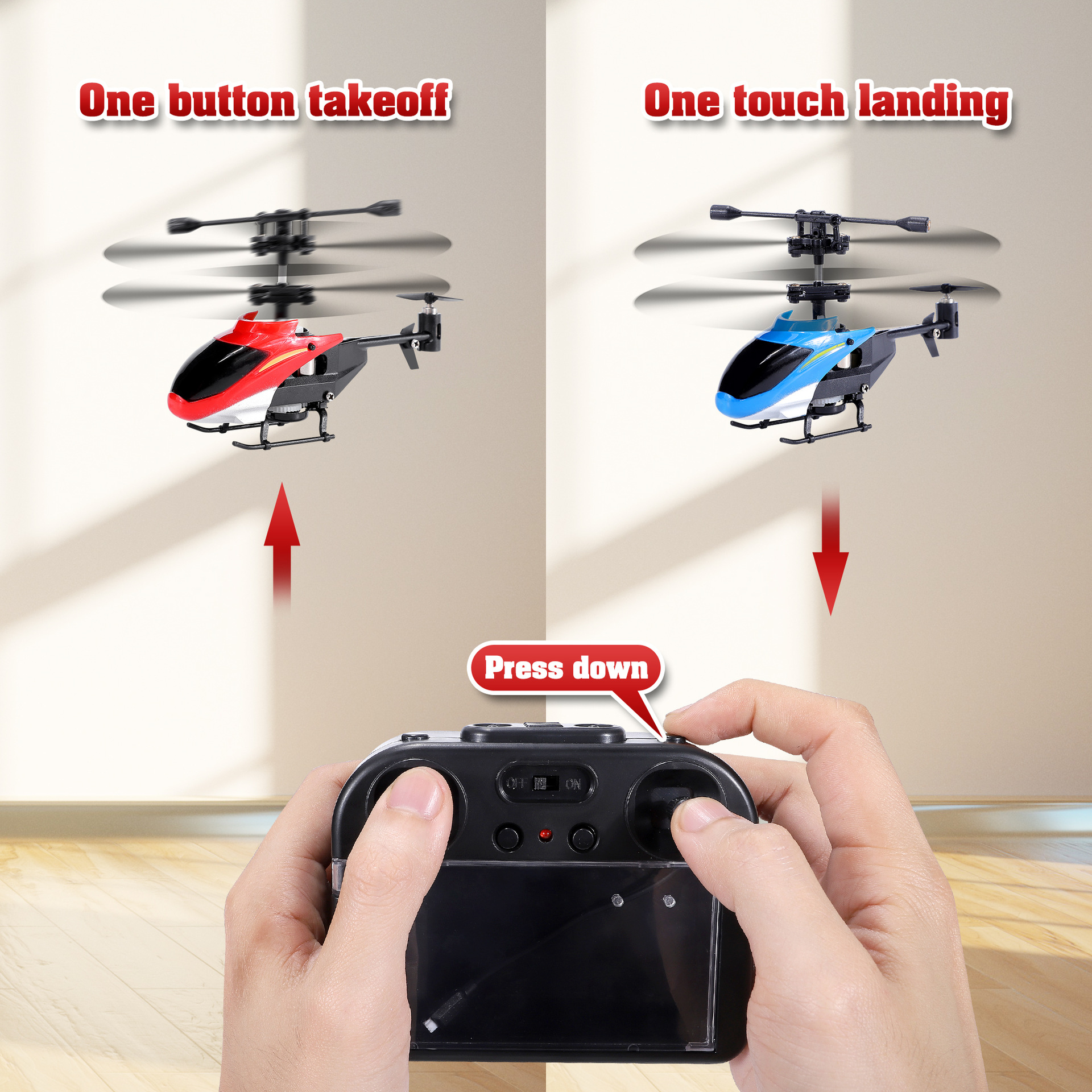 Tiktok Hot Selling Helicopter 3.5 Channel Crash-Resistant Remote Control Airplane Pocket Aircraft Model Mini Airplane