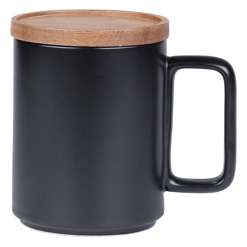 Estilo nórdico creativo taza de agua taza de café Taza de cerámica vintage con tapa taza caja de regalo
