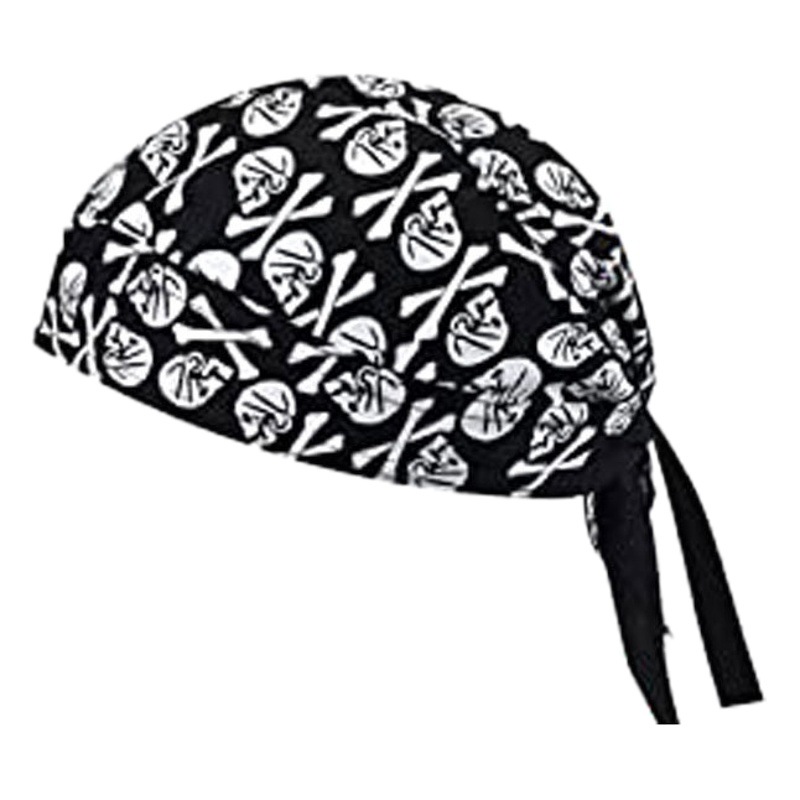 Outdoor Cycling Running Headscarf Casual Pirate Cap Baotou Hat Men's and Women's Autumn and Winter Sports Breathable Pullover Cap Lining