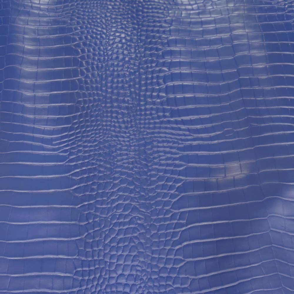 油皮亮面鳄鱼皮 箱包手袋双色印刷鳄鱼纹皮革面料 头层真皮现货供