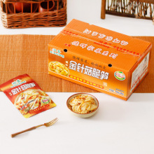 闽香金针菇脆笋早餐下饭菜榨菜开味咸菜酱菜配粥拌饭批发