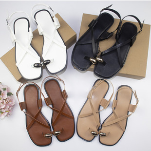Women's 2025 New Cross-Border Slip-On Sandals for Foreign Trade, African Slippers for Women Ladies Shoes Slipp