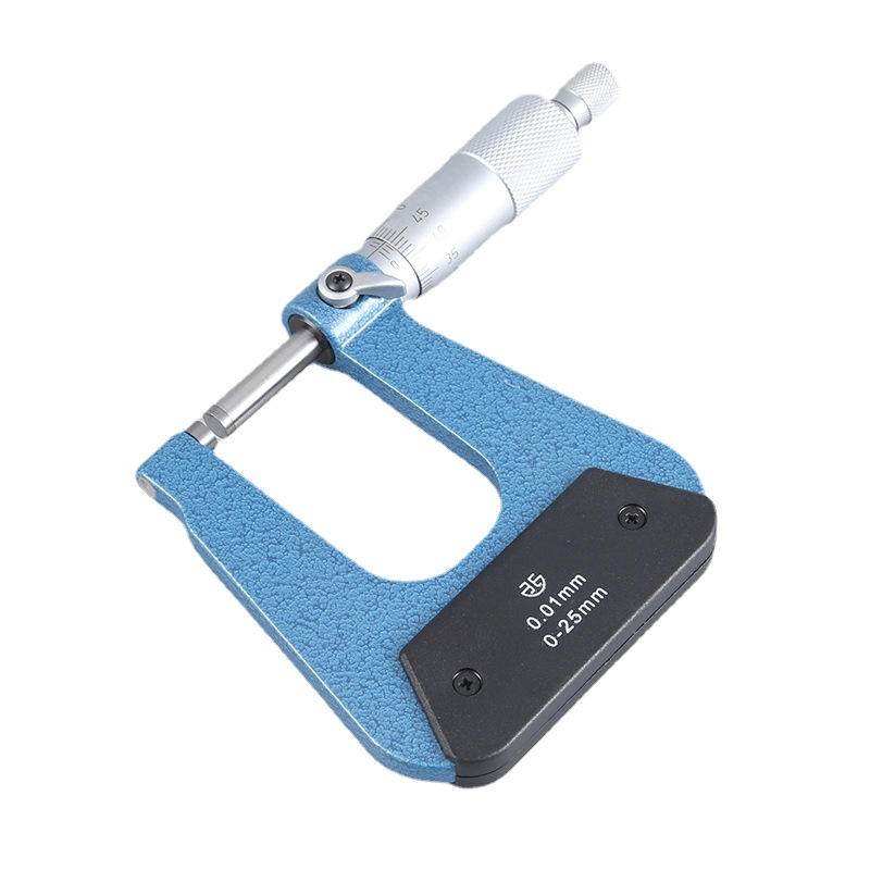批发 青海量具青量深弓架千分尺硬质合金0-25 外径千分尺现货