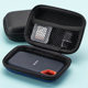 eva headphone bag small digital electronic product storage bag universal Bluetooth data cable zipper carbon fiber packaging box