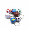 Small football basketball keychain with zipper, Birthday gift, wholesale