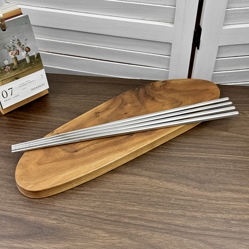 Chockmen Zhuo Deming 316L acero inoxidable 40cm alargado palillos fritos barra de frita resistente al fuego cocinero