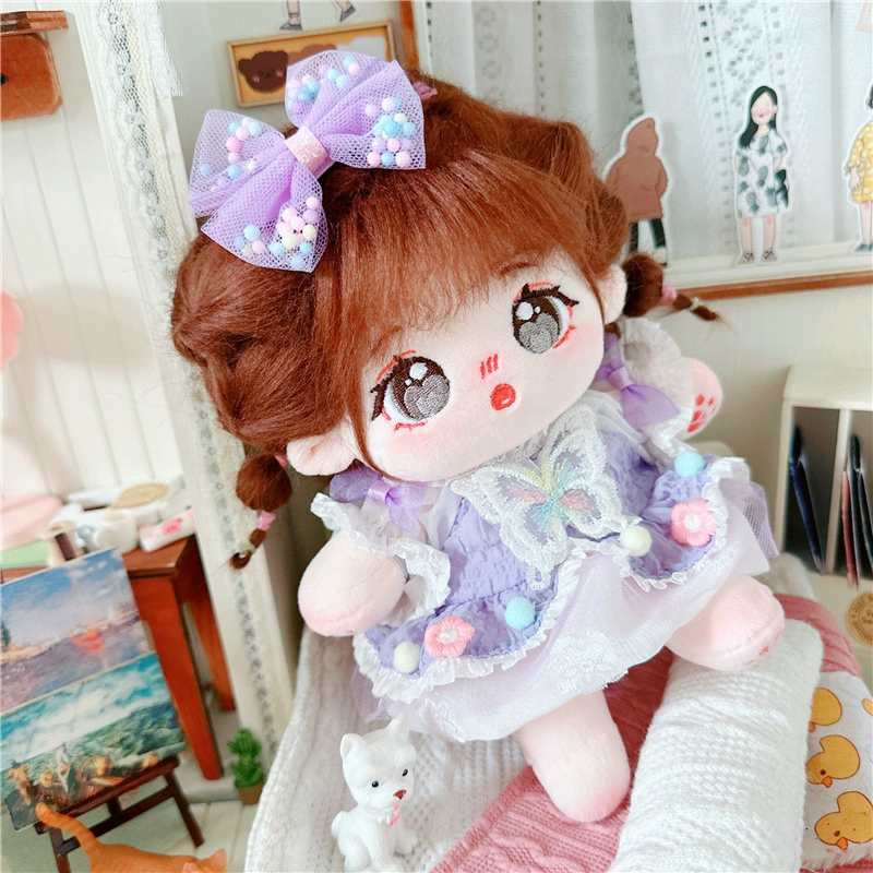 Plush toy, cute cotton naked doll, 20cm, internet celebrity