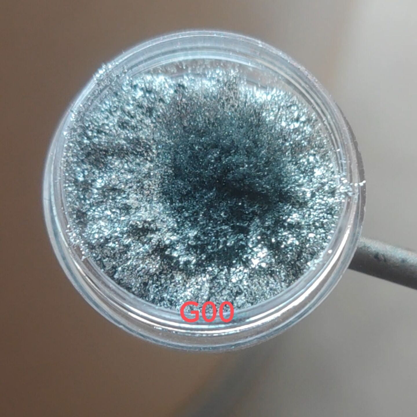 批发新品9D磁性粗闪银流沙晶石宽猫眼粉 高彩度磁性变色龙粉 1g