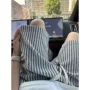 夏季宽松直筒重磅五分裤