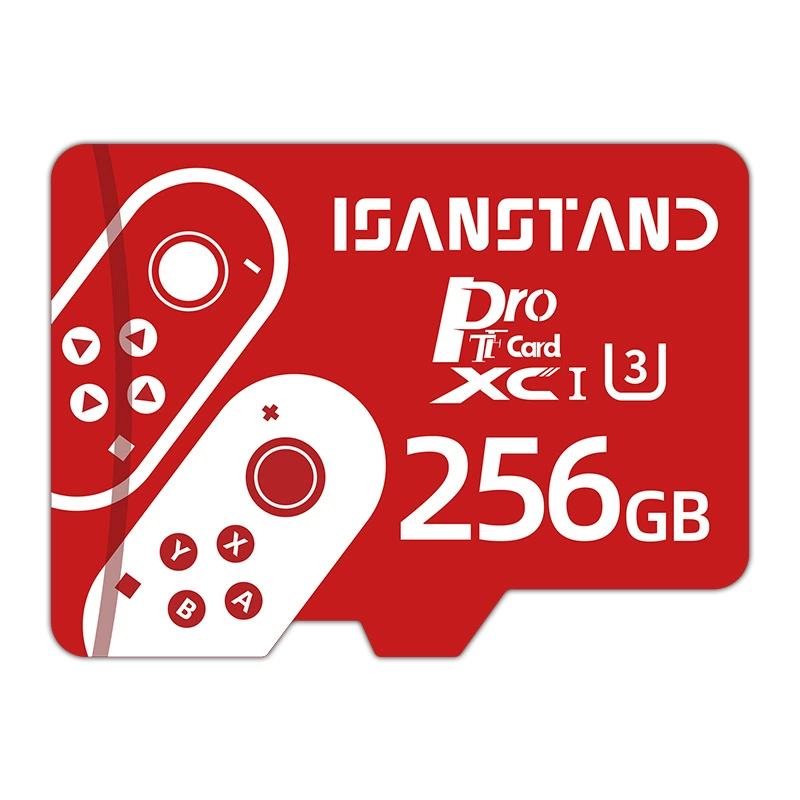 TF/microSD memory card for Nintendo Switch, high‑speed game storage, compatible with 3DS