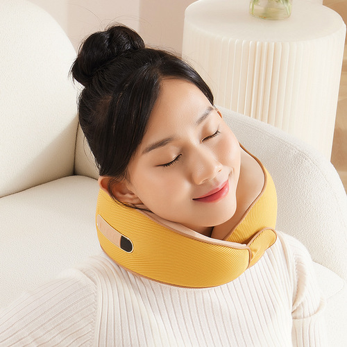 Massage U-shaped Pillow Cervical Massager Heat Therapy Cervical Pillow Neck Support Pillow Shoulder Cervical Massage Office