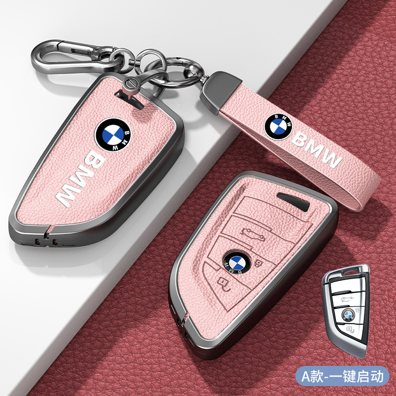 유형 A 핑크 아연 합금 쉘 + 하드웨어 핸드 스트랩