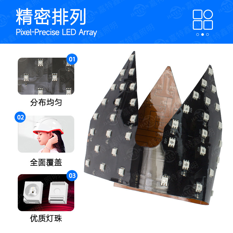 led柔性线路板红光激光生发帽线路板激光生发仪fpc医疗美容软灯板|undefined