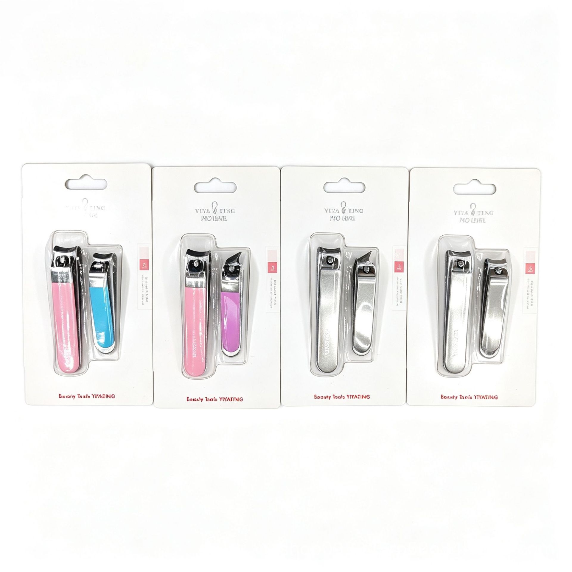 Cortadora de uñas grande y pequeña de dos piezas, embalaje de papel de tarjeta de absorción, opcional multicolor, fábrica al por mayor, OE disponible