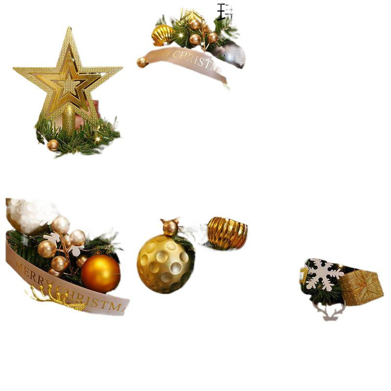Decoraciones de Navidad viento mini mini árbol de Navidad casero atmósfera hecha a mano decoración de escena
