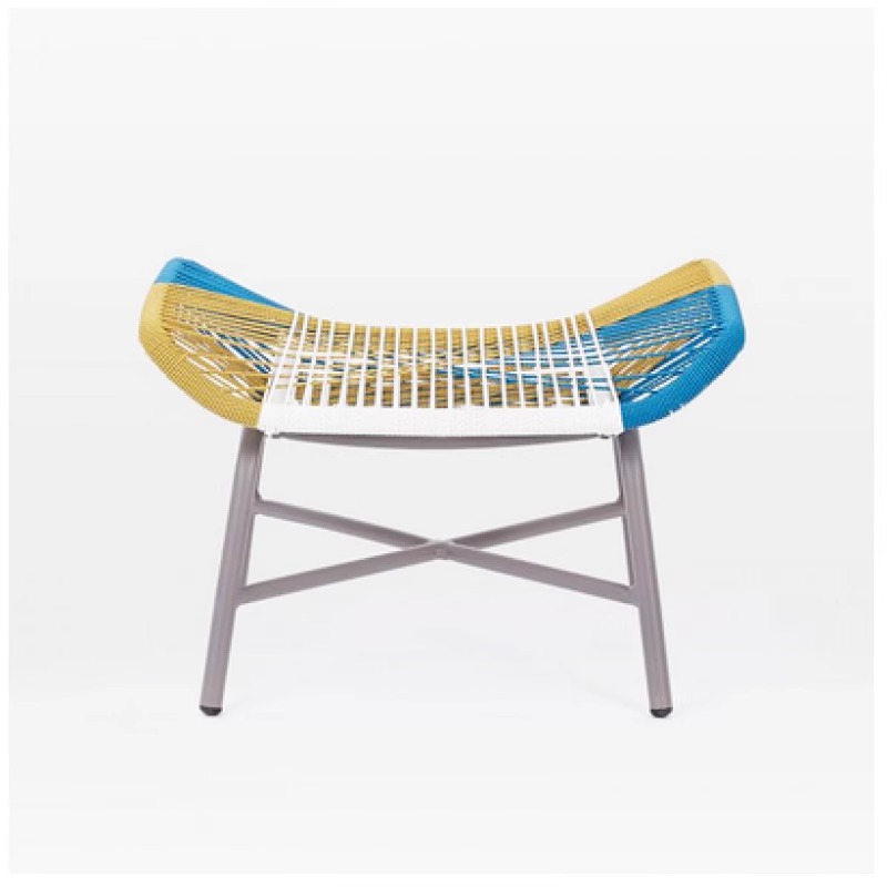 Mesa y silla al aire libre silla de caña balcón red mesas de té set de tres piezas de ocio individual muebles sofá silla de caña patio al aire libre