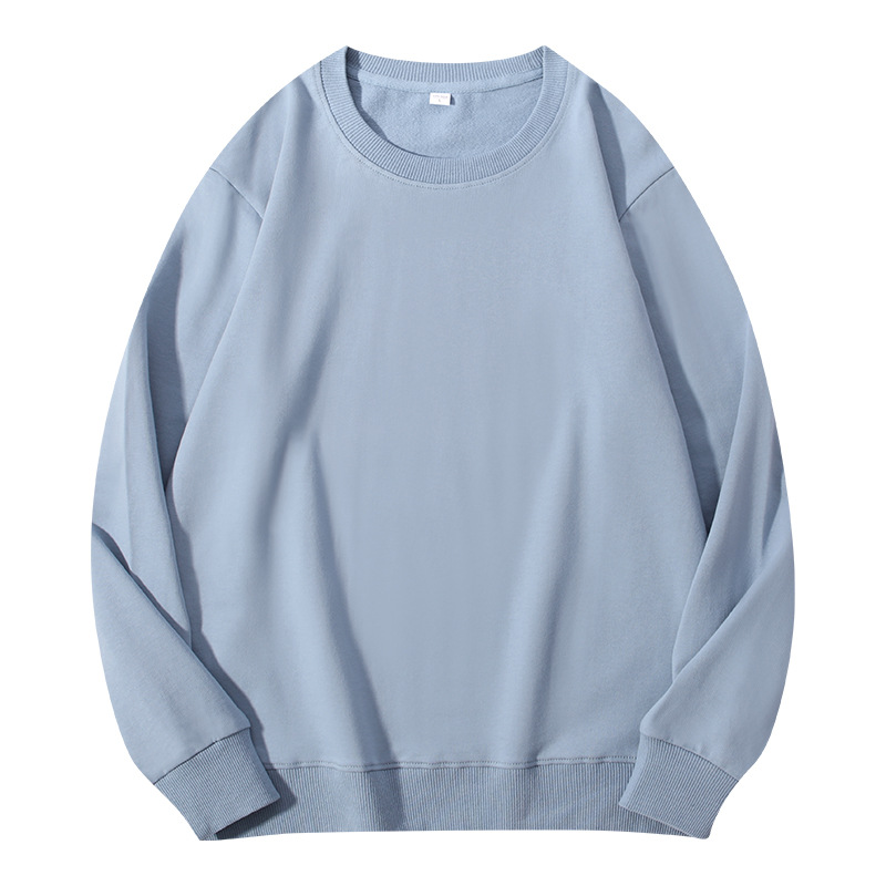 Algodón cuello redondo suéter hombro bottoming camisa pequeña Terry Primavera y otoño plataformas de red de acoplamiento al por mayor y al por menor en stock