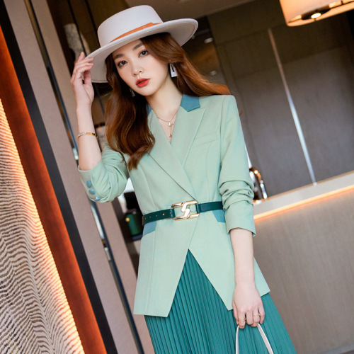 Professional suit women's 2022 spring and autumn new style this year's popular high-end celebrity temperament small suit jacket