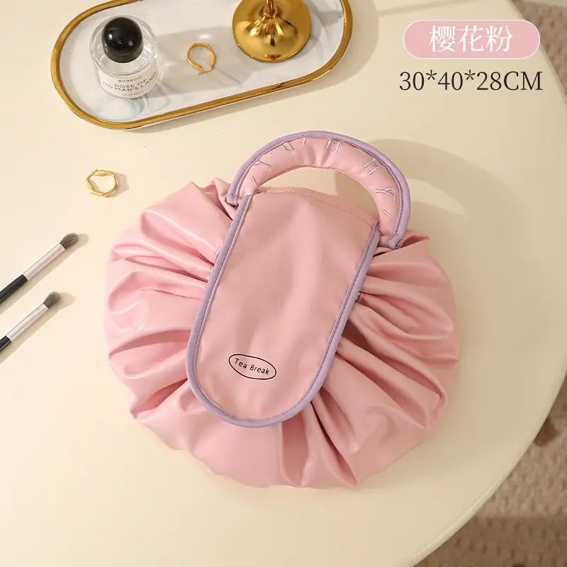 게으른 사람들의 화장품 가방이 1초만에 닫히다 [사쿠라핑크]