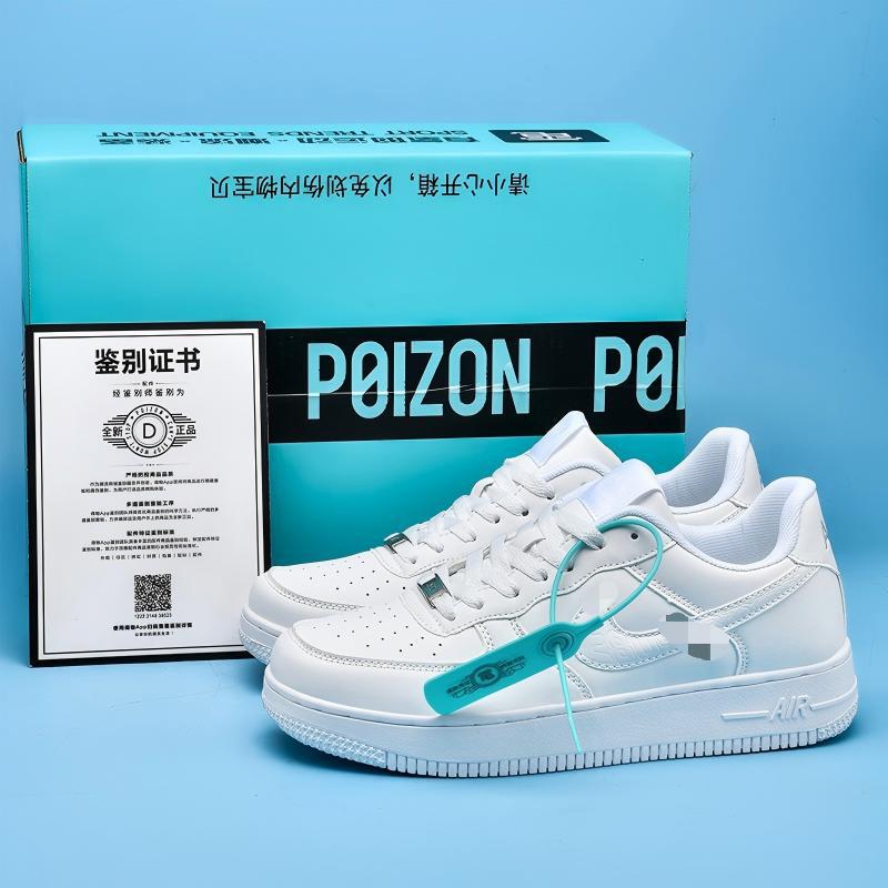 Board Shoes Male Putian Air Force One AJ Black and White Panda White Shoes Female Couple sneaker Friction Sound Board Shoes