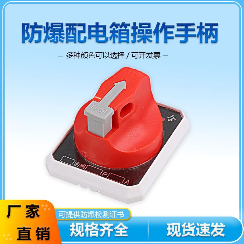 防爆配电箱控制开关 DZ47 IC65 NXB空气开关断路器操作手柄可挂锁