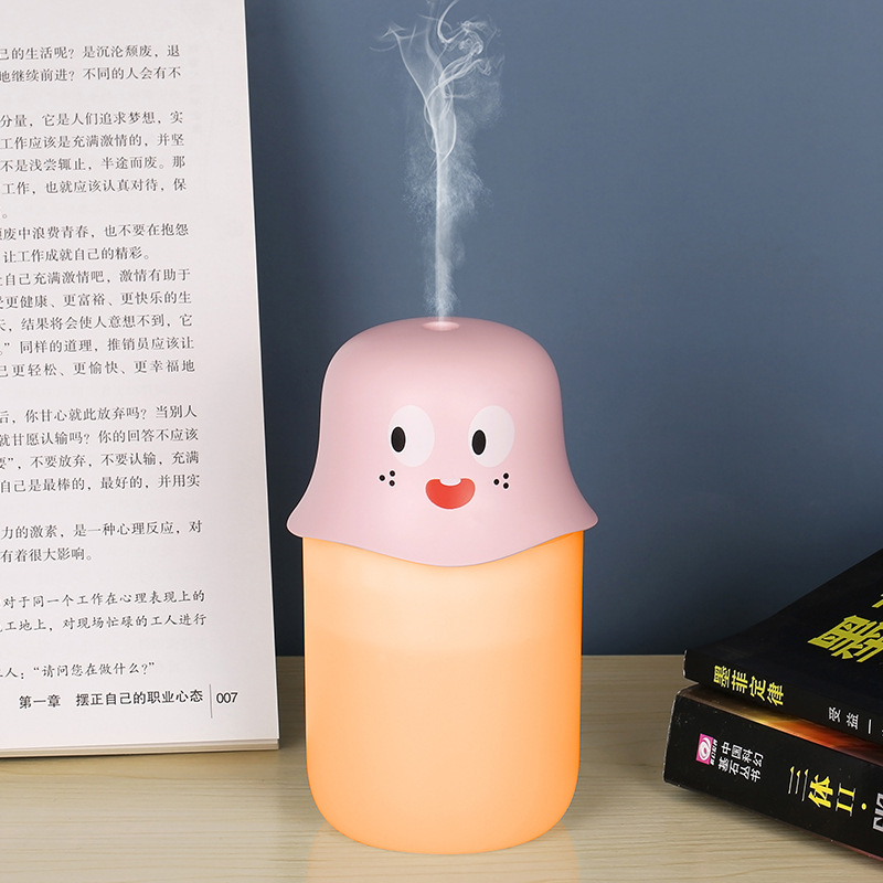 Pulpo pequeño colorido luz-lindo bebé rosa