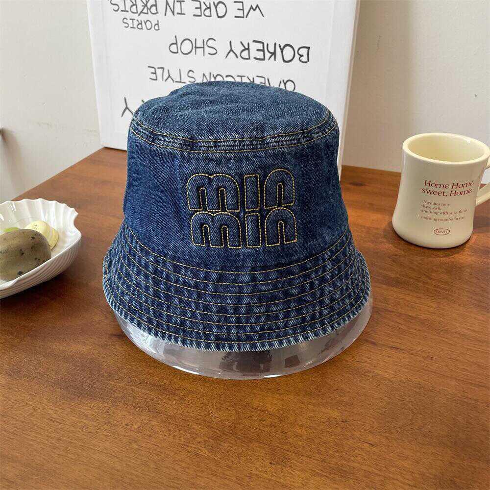 Inswind retro vaquero lavable sombrero pescador mujer estilo coreano versátil cara pequeña sombrero de viaje sombrero de sol de vacaciones