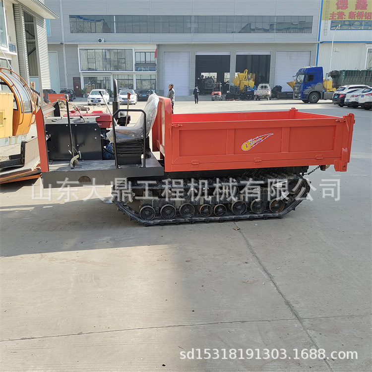 4吨履带农用车 山地陡坡运输履带车 爬山虎履带运输车