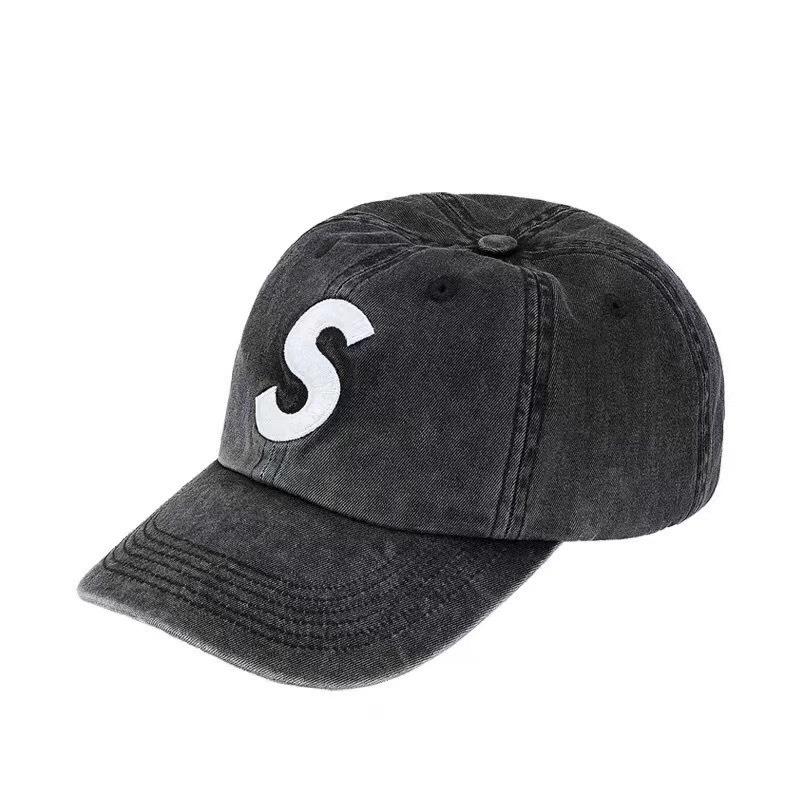 23SS Ventile Camp Cap联名防水棉鸭舌帽棒球帽拼色SUEDE VISOR S|undefined