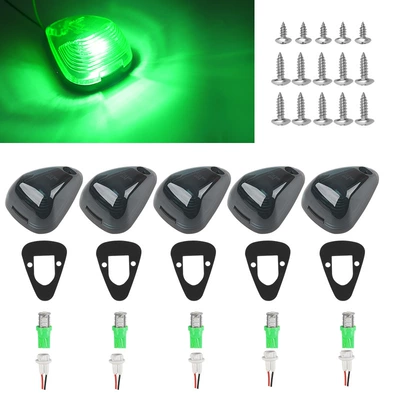 off-road Ford F-250F-350 1999-2016: Other lights - smoked-shell-green-light-set-of-5-pieces-in-color-box
