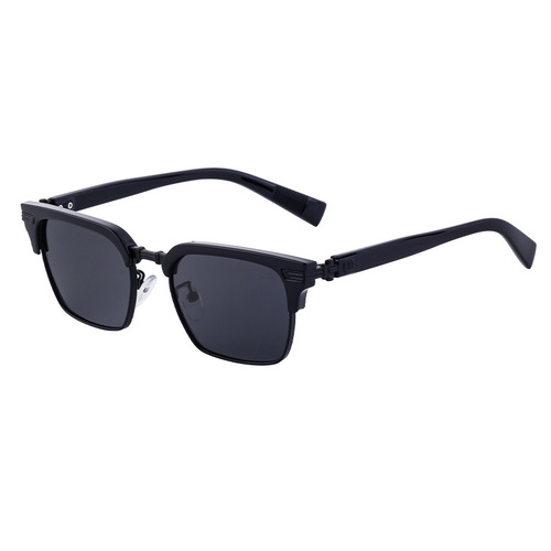  New Retro Square Sunglasses Men's Eyebrow Rack Anti-UV Sunglasses Men's Cross-Border Wholesale Shades