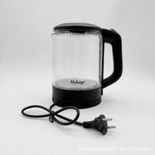 跨境批發大量燒水壺MY-1801玻璃1.8L電水壺熱水壺electric kettle