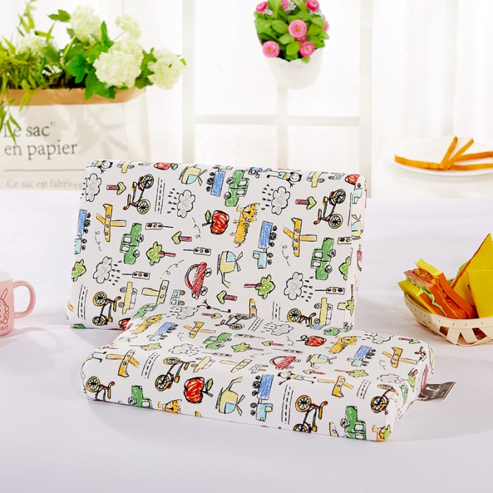 quality children's organic cartoon cotton pillow for students