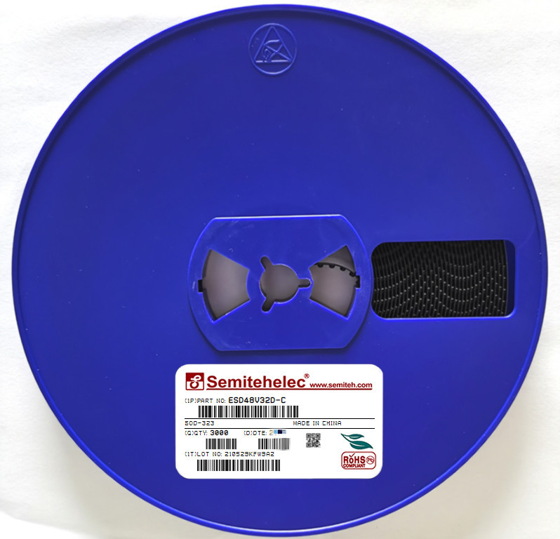 ESD48V32D-C ESD静电保护二极管 SOD-323 SEMITEH 全新原装正品