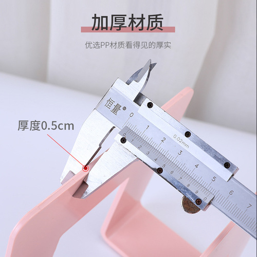 Acrylic Book Stand Dormitory Multi-layer Storage Shelf Simple Office Display Guard Student Desk Creative Bookshelf