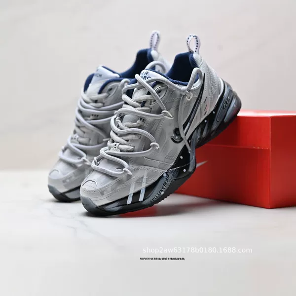 Putian Shoes Air Monarch Iv Dad Shoes Thick-Soled Shoes for Women Versatile Height-Increasing Low-Top Casual Sports Shoes for Men