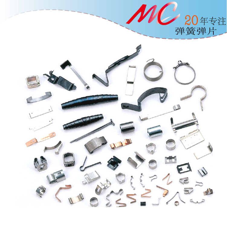 厂家触摸小弹簧电池弹片产品用于电子电器玩具接触弹片导电片