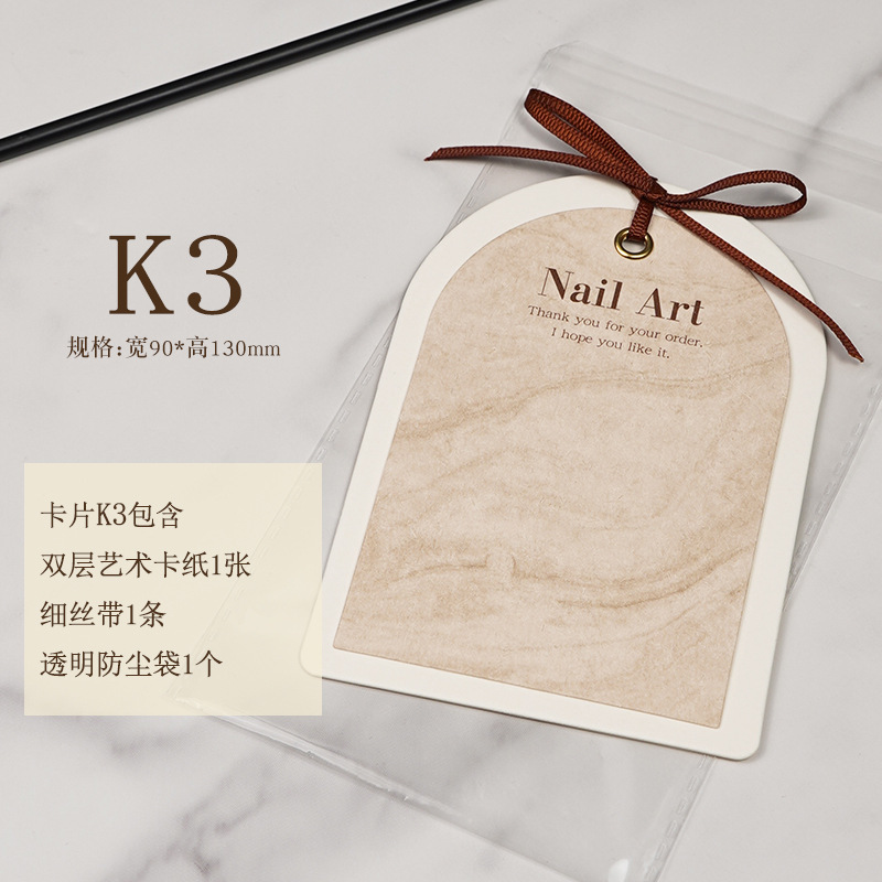 軽豪華2023現物着用甲ins風ネイル完成品収納展示背景カード使用説明デザイン|undefined