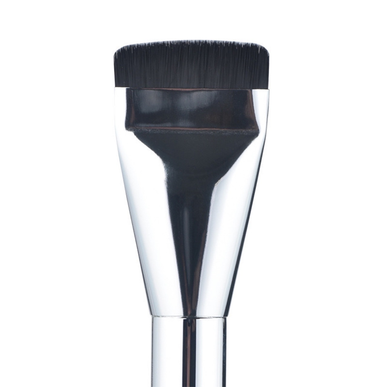Nuevo tipo de cepillo de base en forma de un tipo no come polvo, cepillo de maquillaje de base ligero sin marcas, cepillo de máscara de cabeza plana, cepillo de maquillaje de blanqueador