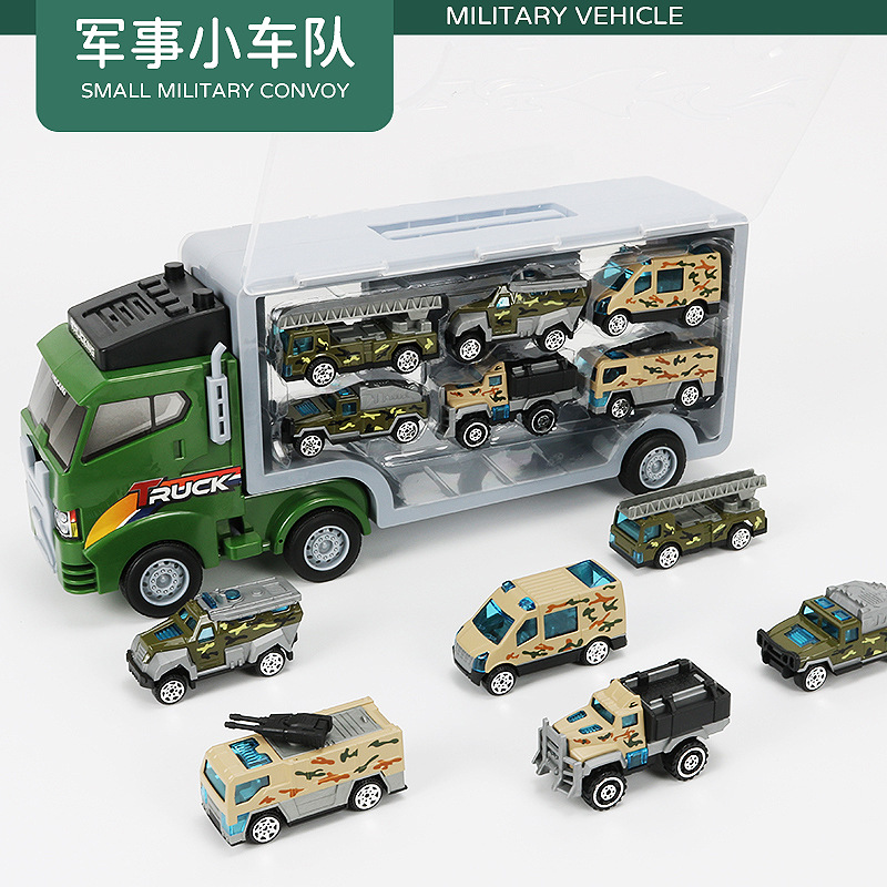 Envío Gratis, juguetes para niños, conjunto de camión maletero grande, vehículo de ingeniería de aleaciones, camión de bomberos, coche de juguete para niño, venta al por mayor