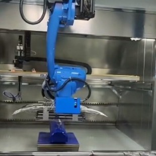 Manufacturer Supplies Car Spray Painting Production Line, Robot Automatic Spraying Car Painting Line, Saving Raw Materials