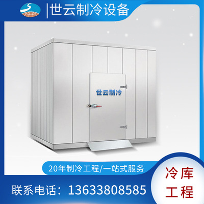 全套冷库设备小型冷库设计制冷设备保鲜库速冻冷藏冷冻库冷柜|ru